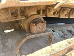Undercarriage with Left Carrier Rollers