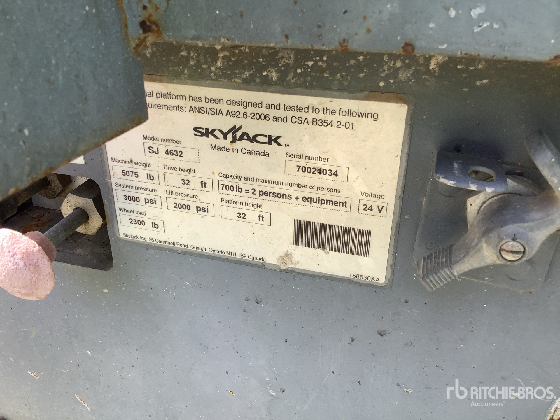 ELEVADOR TIJERA 2014 SKYJACK SJIII4632