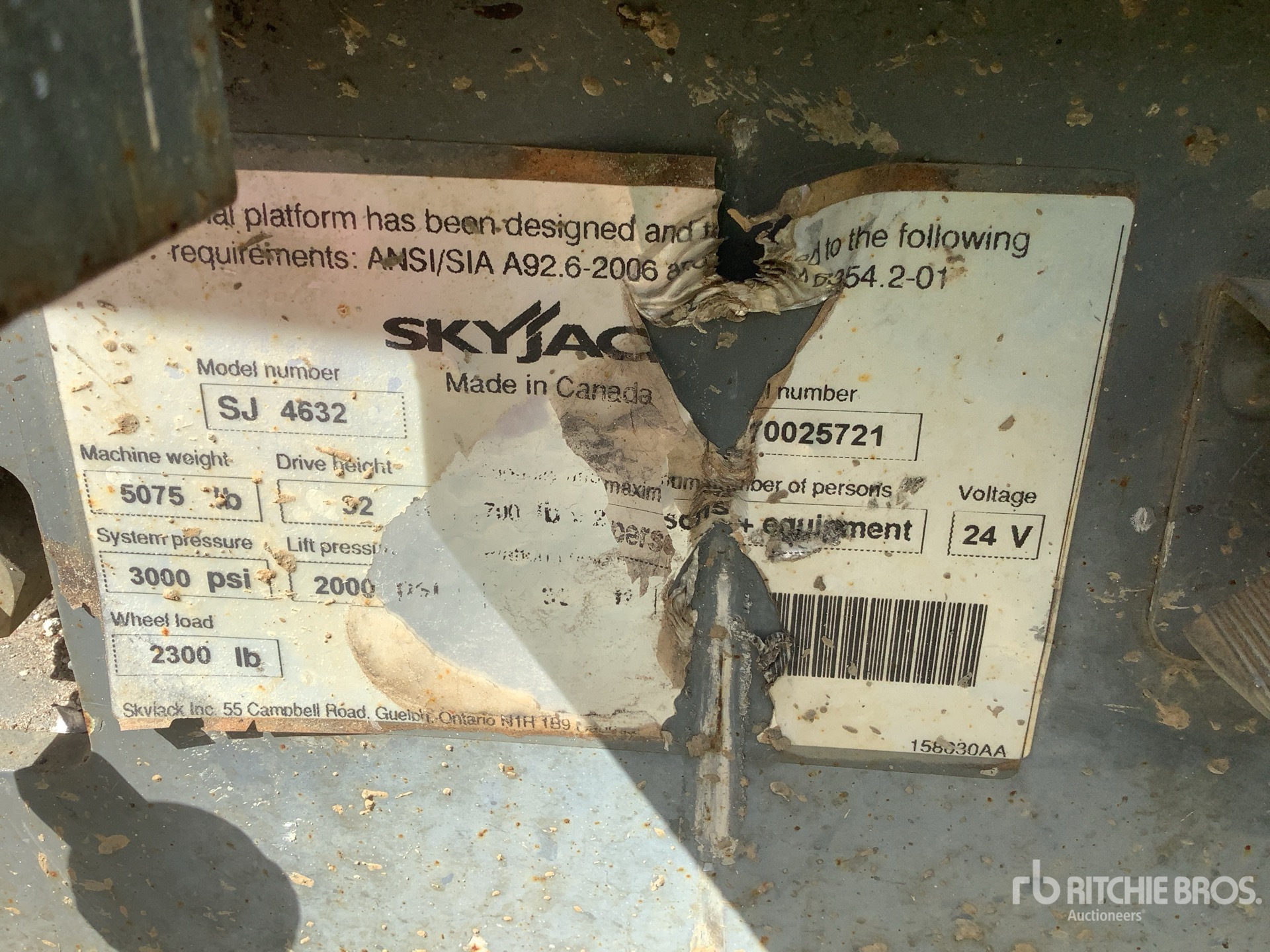 ELEVADOR TIJERA 2015 SKYJACK SJIII4632