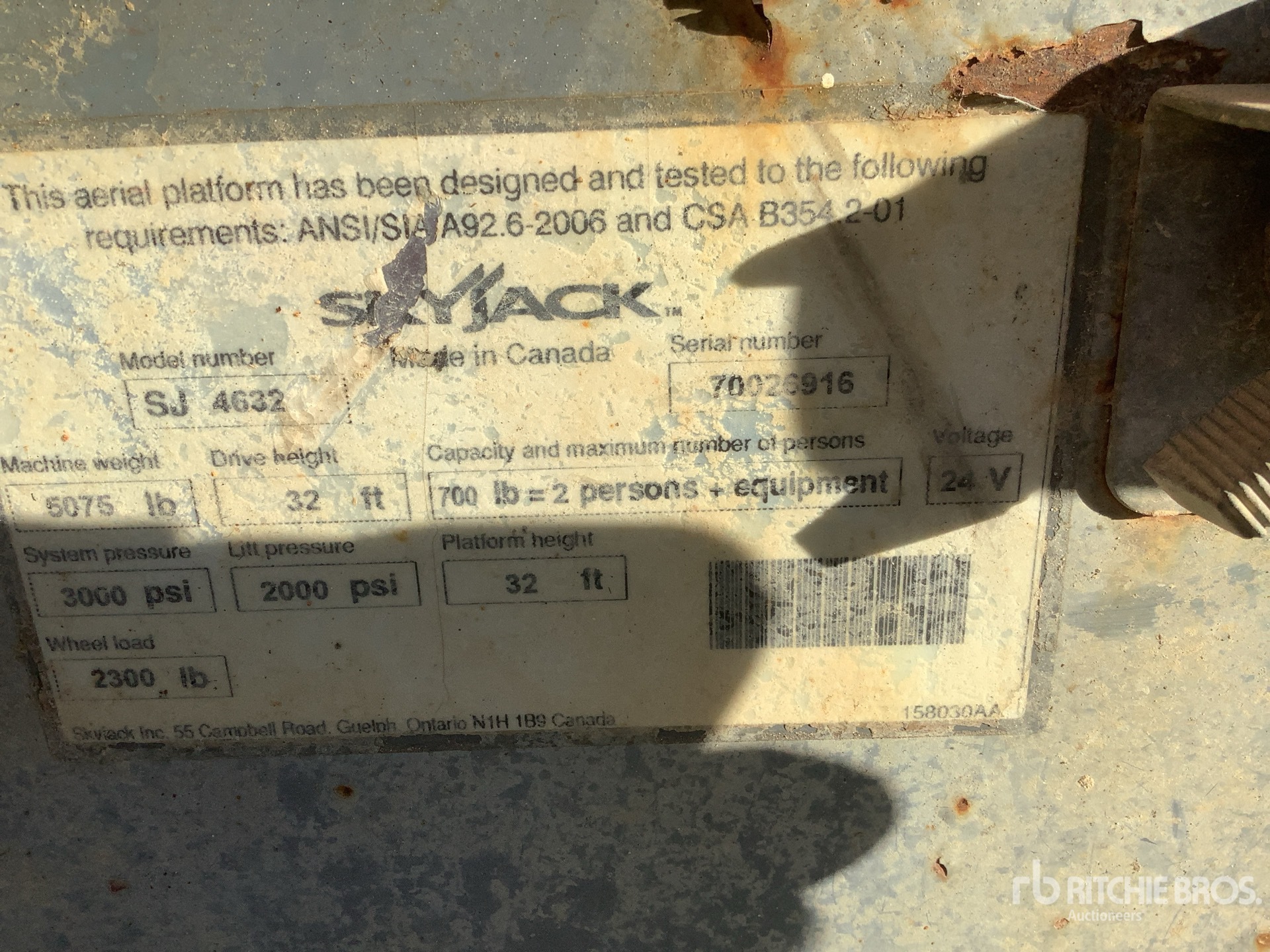 ELEVADOR TIJERA 2015 SKYJACK SJIII4632