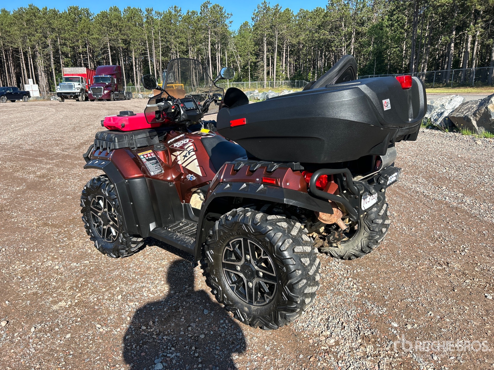 General Appearance with Picture, Left Rear Corner