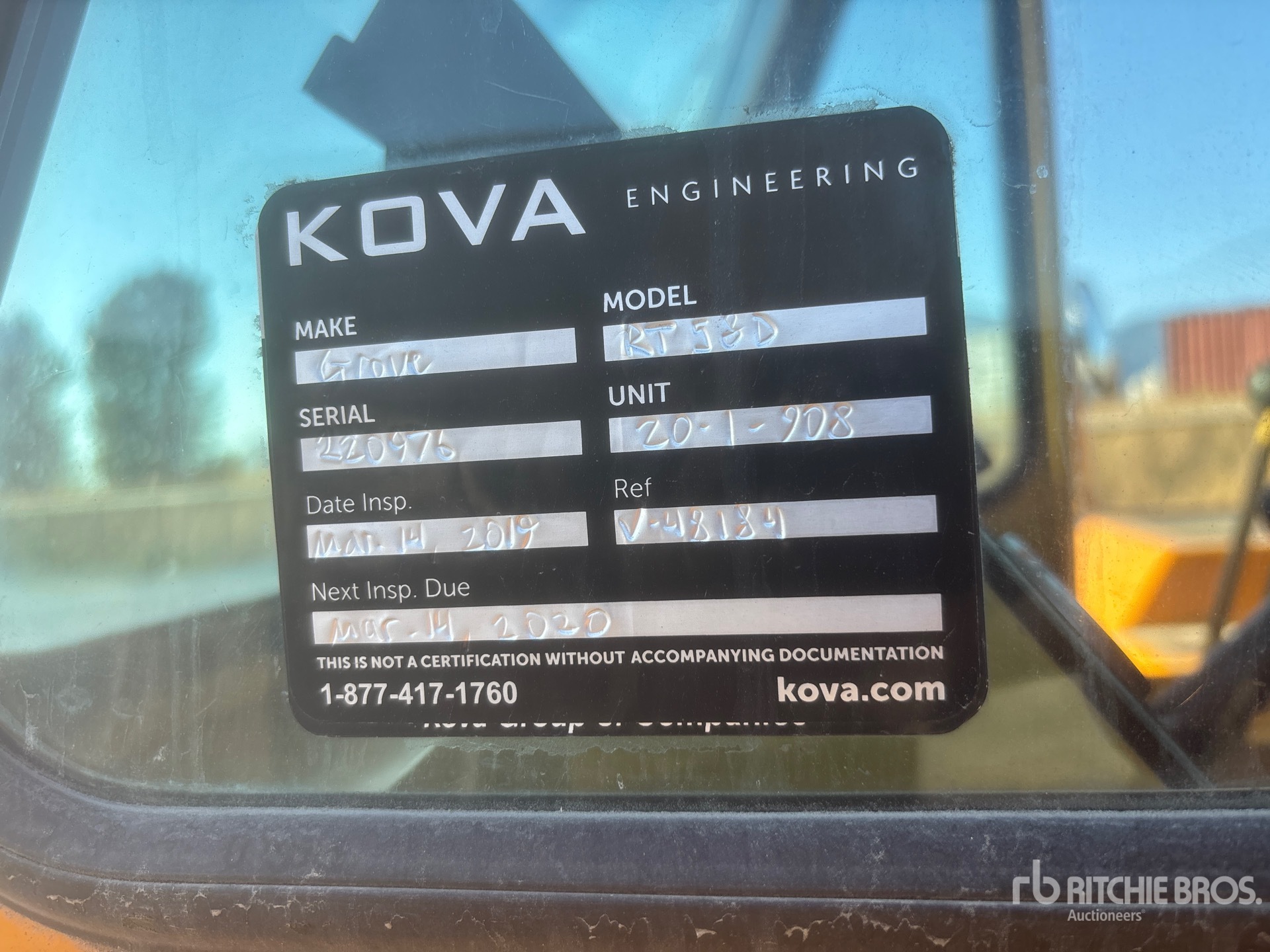 General Appearance with Safety Certification Label
