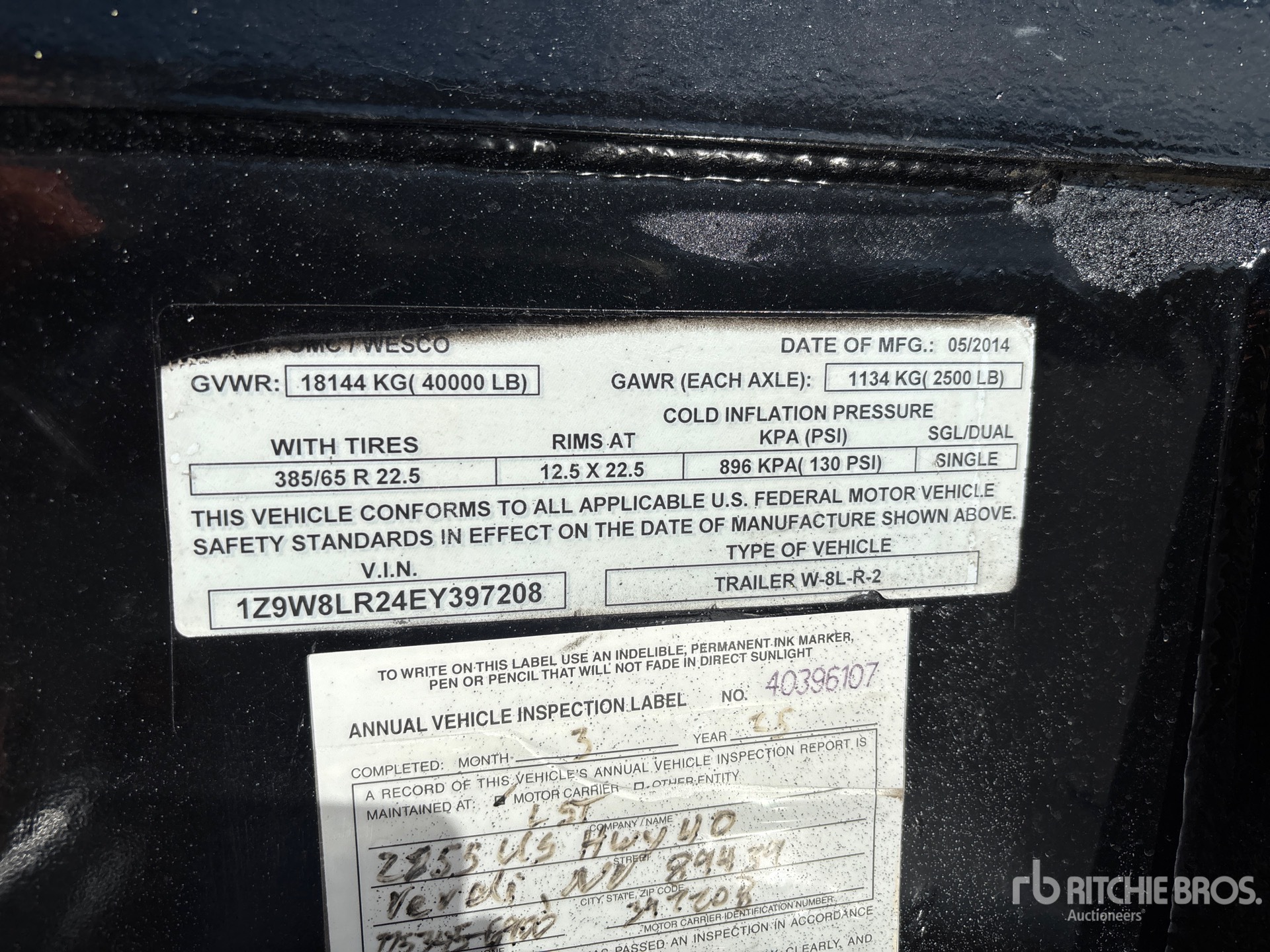 General Appearance with Seriennummer / FIN