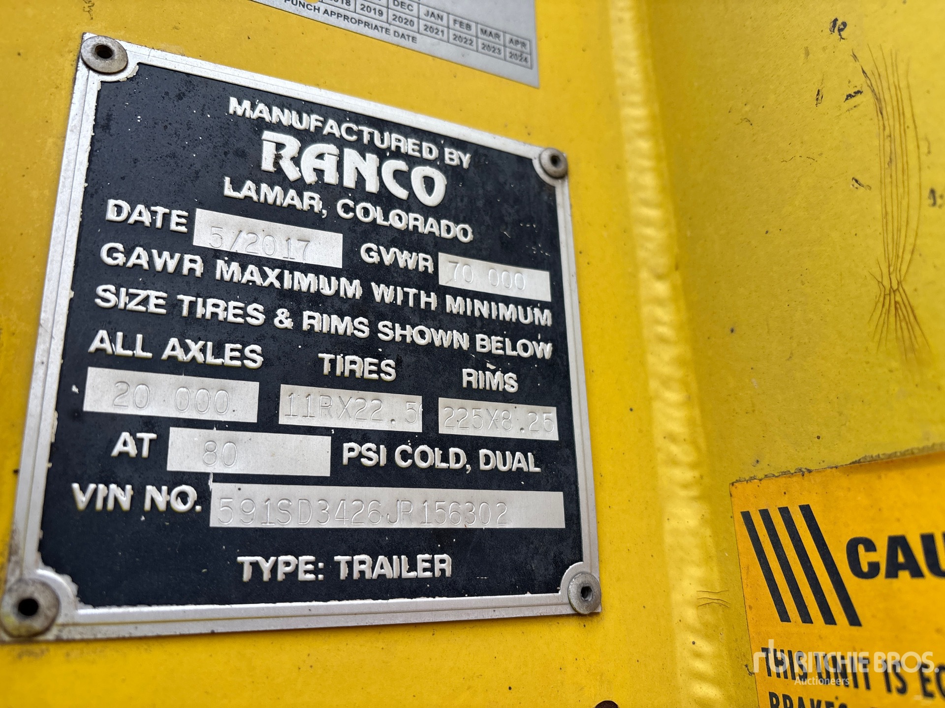 General Appearance with Numero seriale/numero d’identificazione del veicolo (VIN)