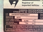 General Appearance with Second Serial Number/VIN Photo