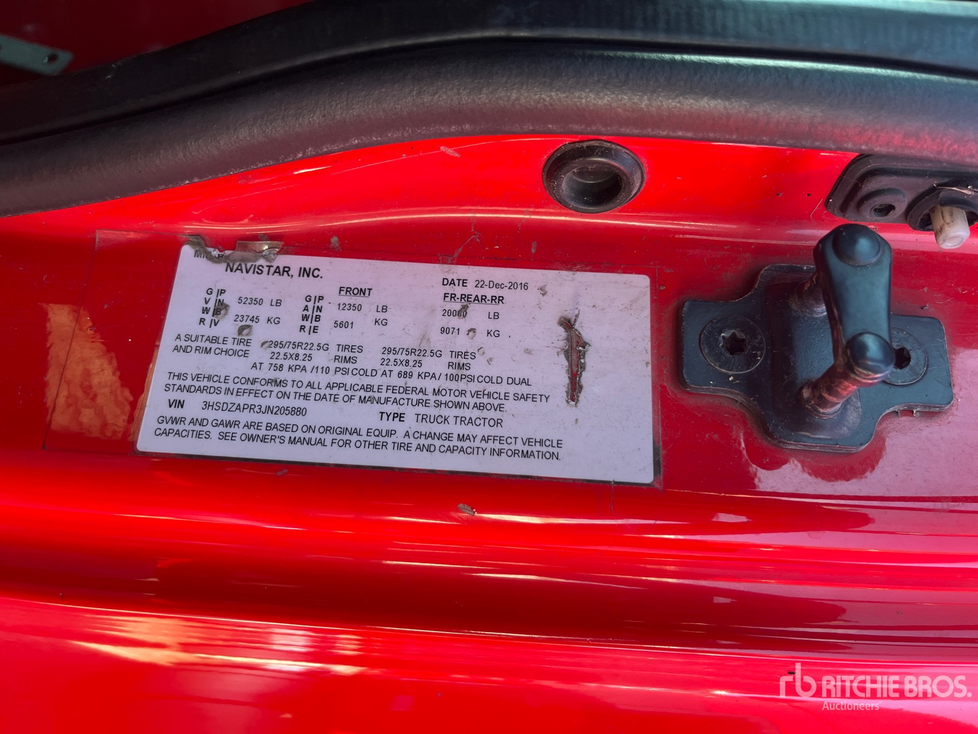 General Appearance with Numéro de série/Numéro d'identification du véhicule automobile
