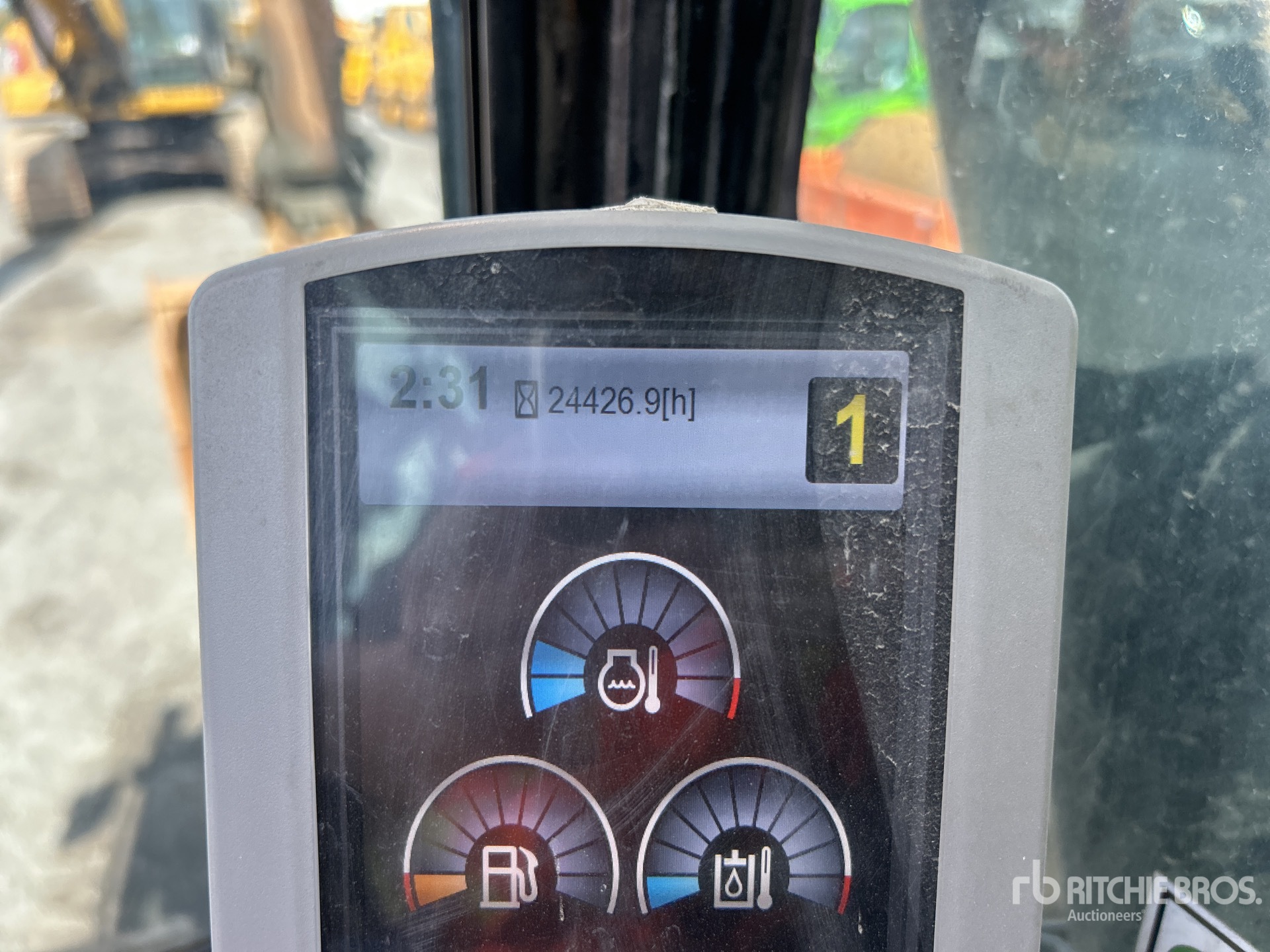 General Appearance with Hour Meter / Odometer