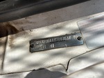 General Appearance with Second Serial Number/VIN Photo