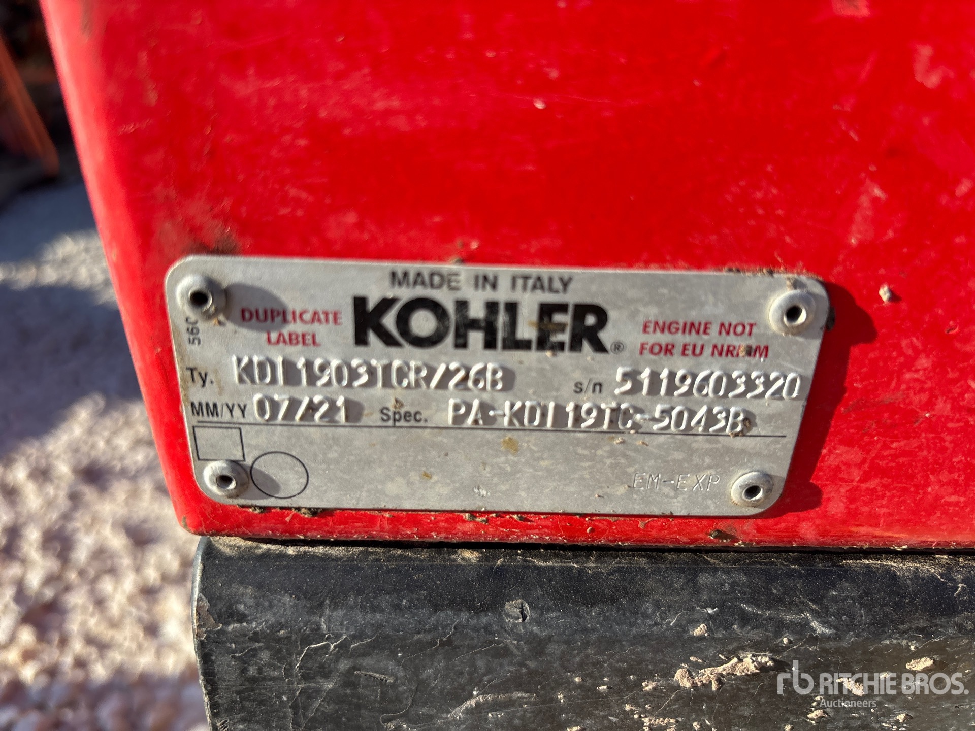 General Appearance with Seriennummer / FIN