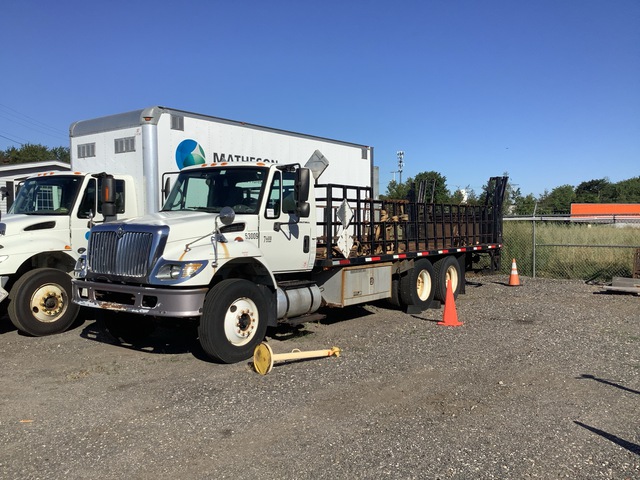 2007 International Workstar 7400 6x4 Flatbed Truck 2007 International Workstar 7400 6x4 Flatbed Truck