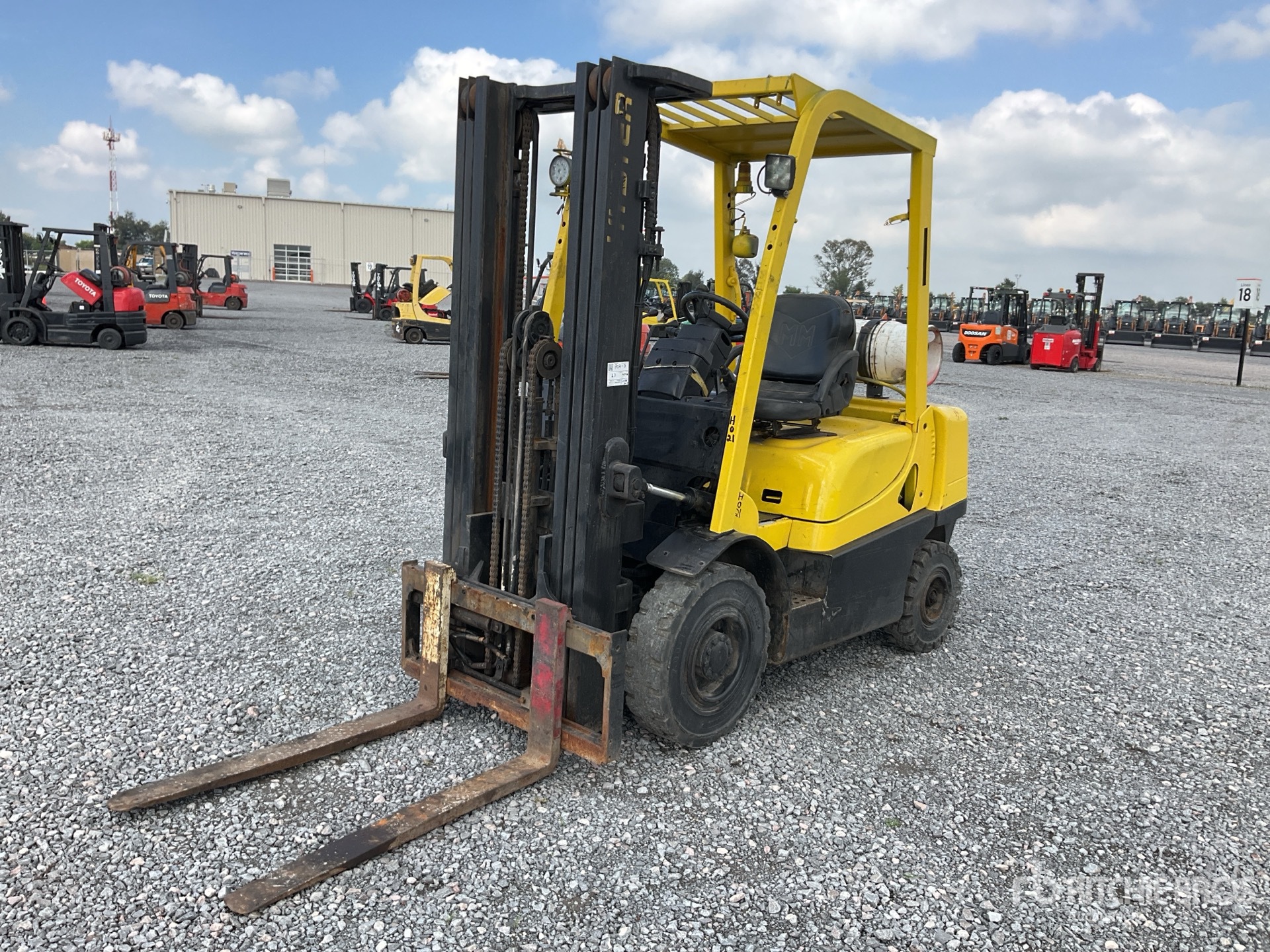MONTACARGAS 2009 HYSTER 5000