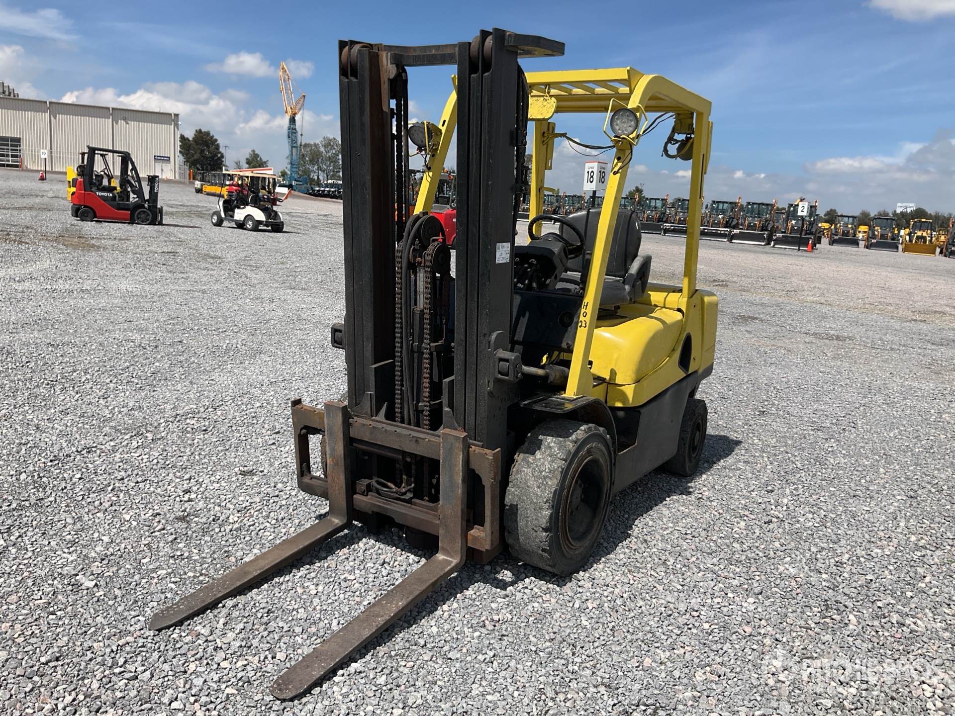 MONTACARGAS 2008 HYSTER H2.5TX98