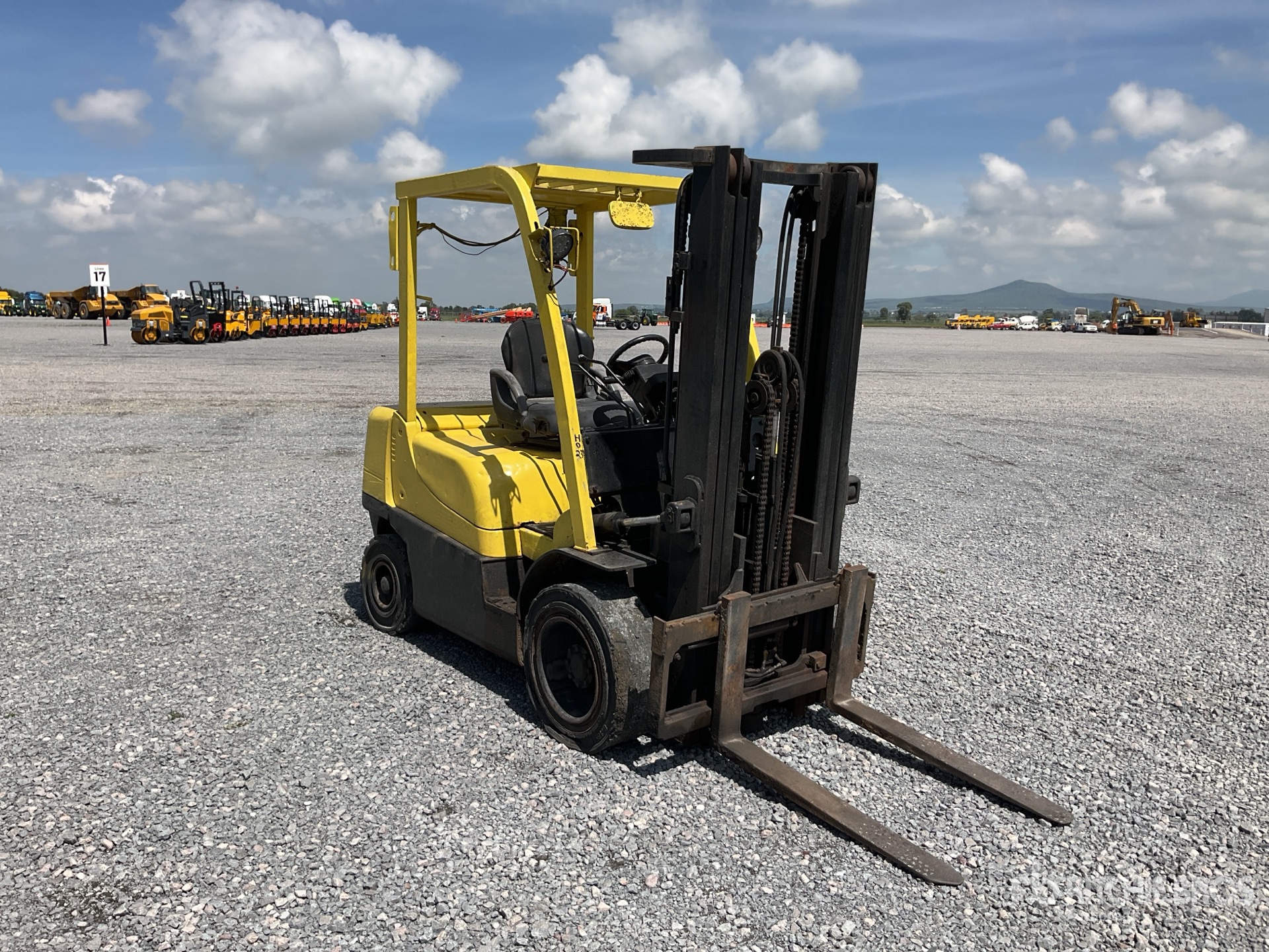 MONTACARGAS 2008 HYSTER H2.5TX98