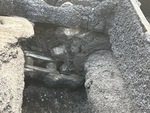Telaio with Puleggia di testa e di coda del convogliatore di scarico