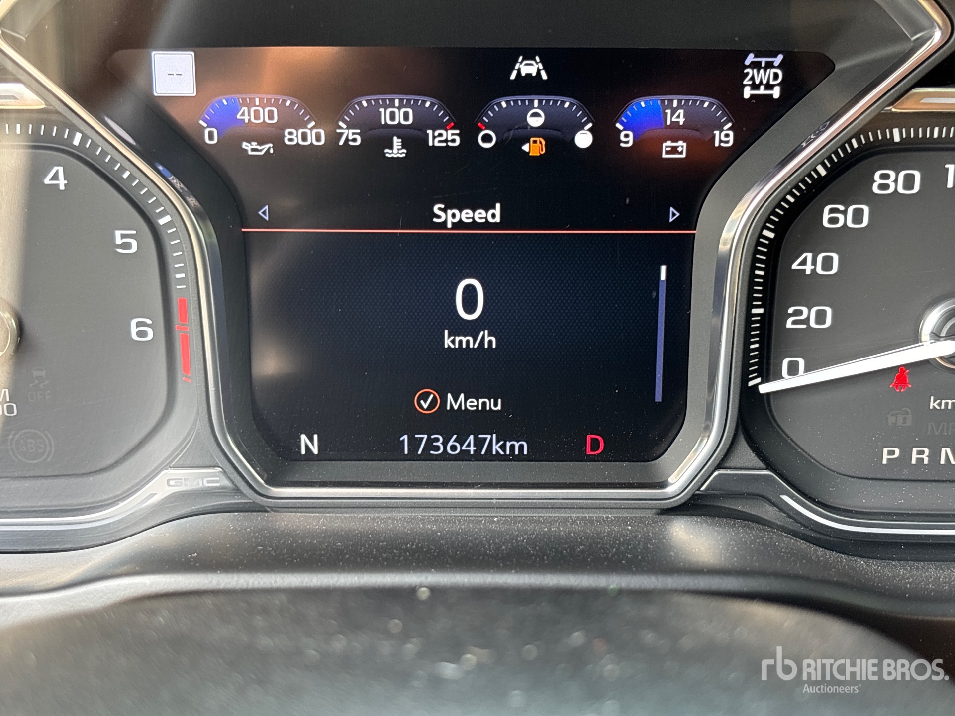 General Appearance with Hour Meter / Odometer