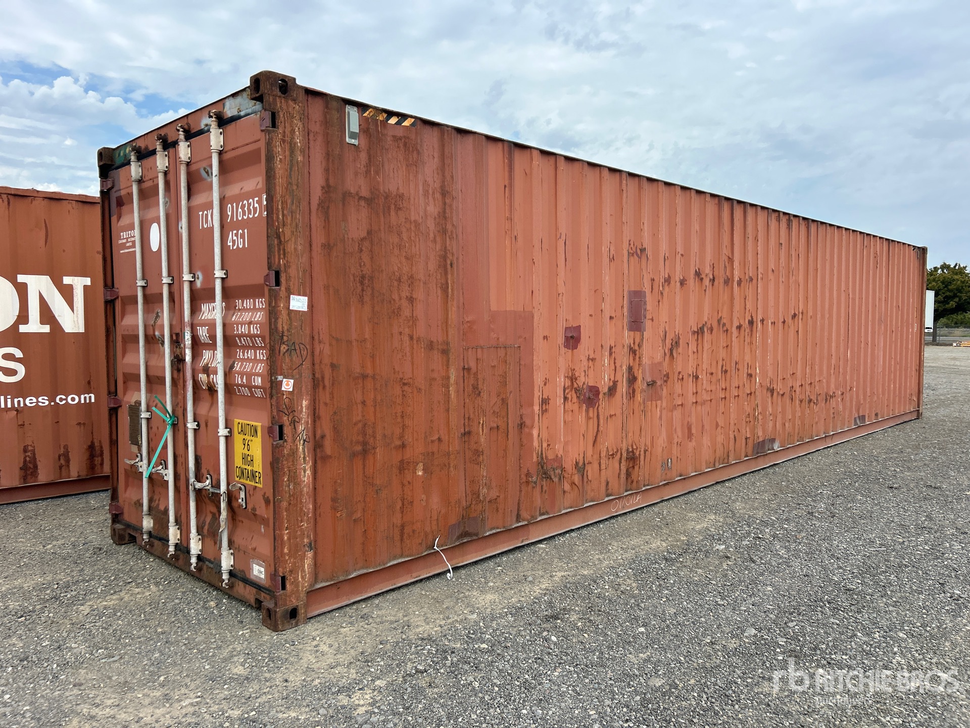 General Appearance with Picture, Right Rear Corner