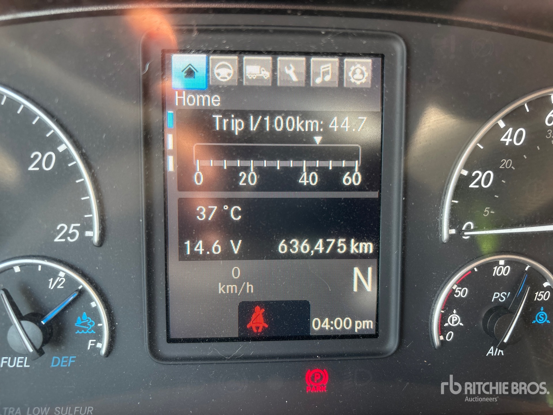 General Appearance with Hour Meter / Odometer