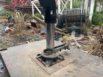 Crane Superstructure with Outrigger Cylinders