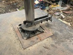Crane Superstructure with Outrigger Pads