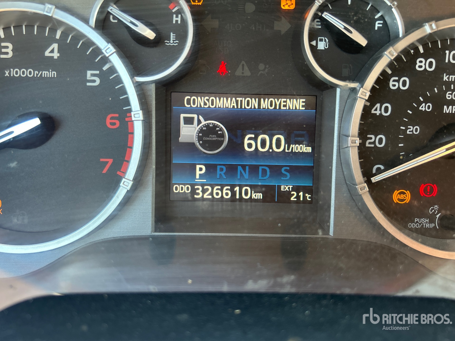 General Appearance with Hour Meter / Odometer
