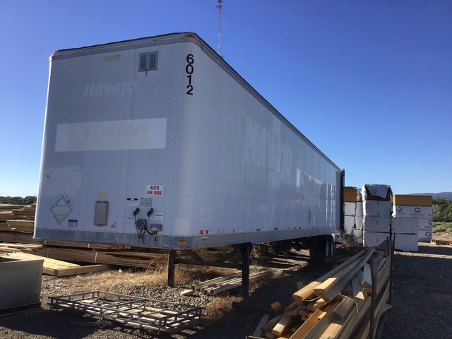 2000 Fruehauf 53 ft x 102 in T/A Van Trailer 2000 Fruehauf 53 ft x 102 in T/A Van Trailer