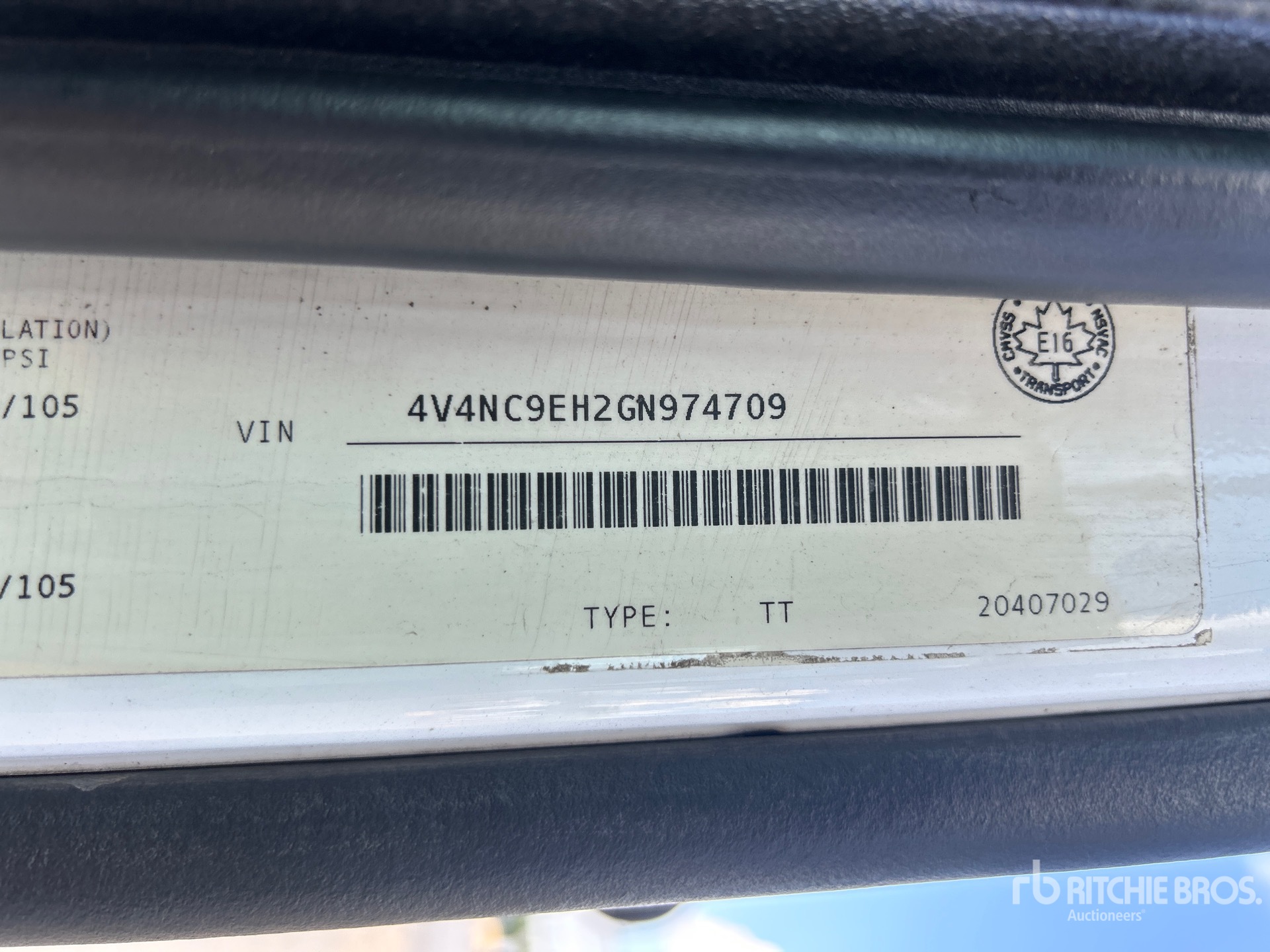 General Appearance with Numéro de série/Numéro d'identification du véhicule automobile