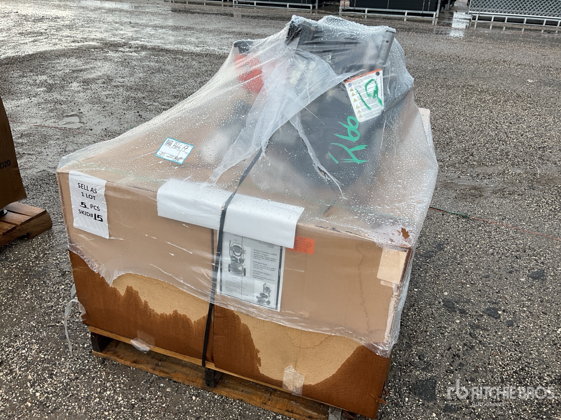 General Appearance with Unit Serial Number