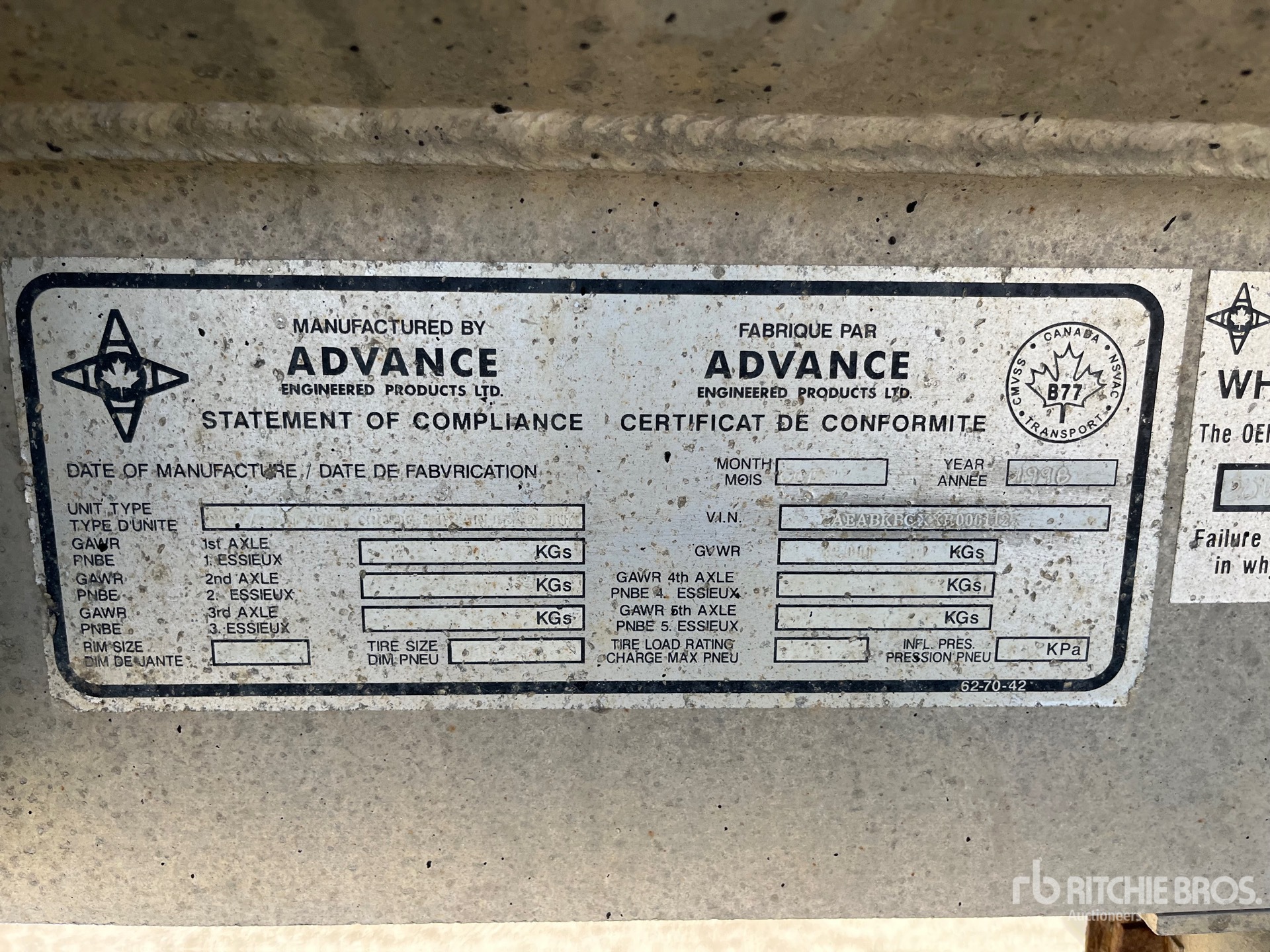 Aspect général with Numéro de série/Numéro d'identification du véhicule automobile
