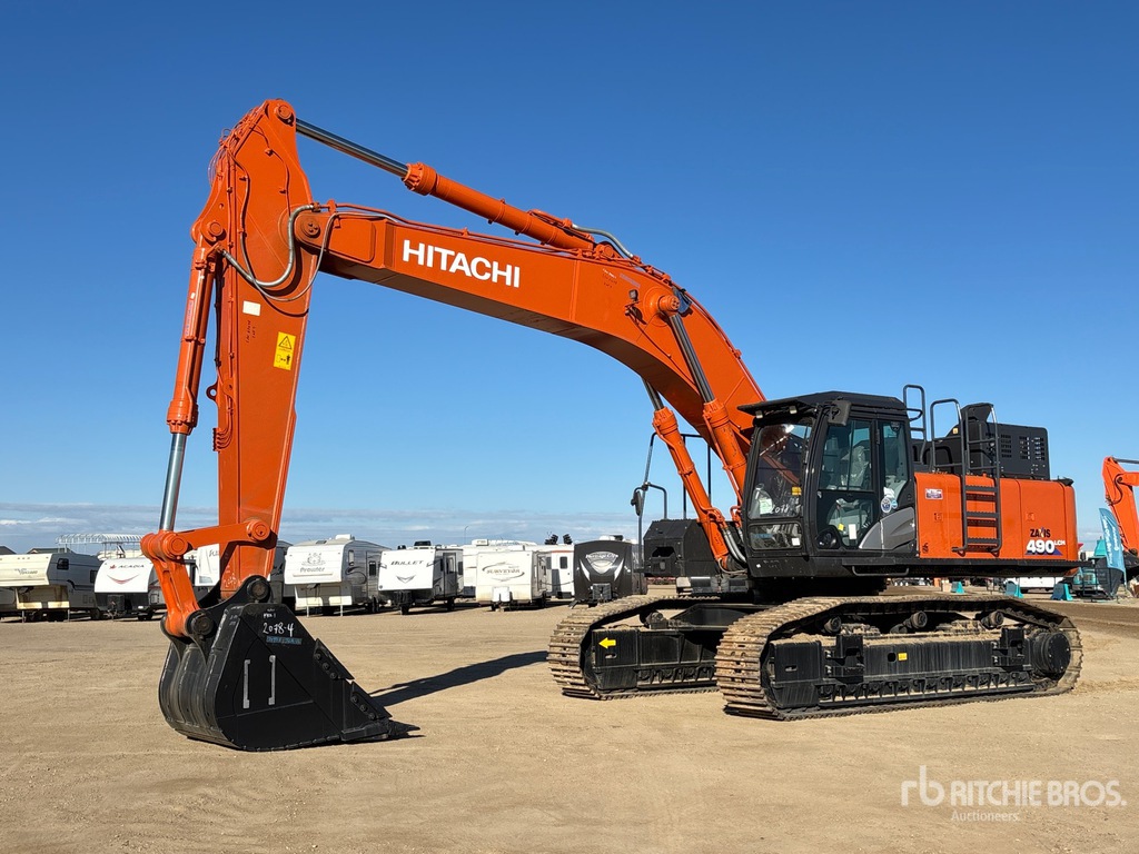 2023 Hitachi ZX490LCH-6 VG Tracked Excavator | Ritchie Bros