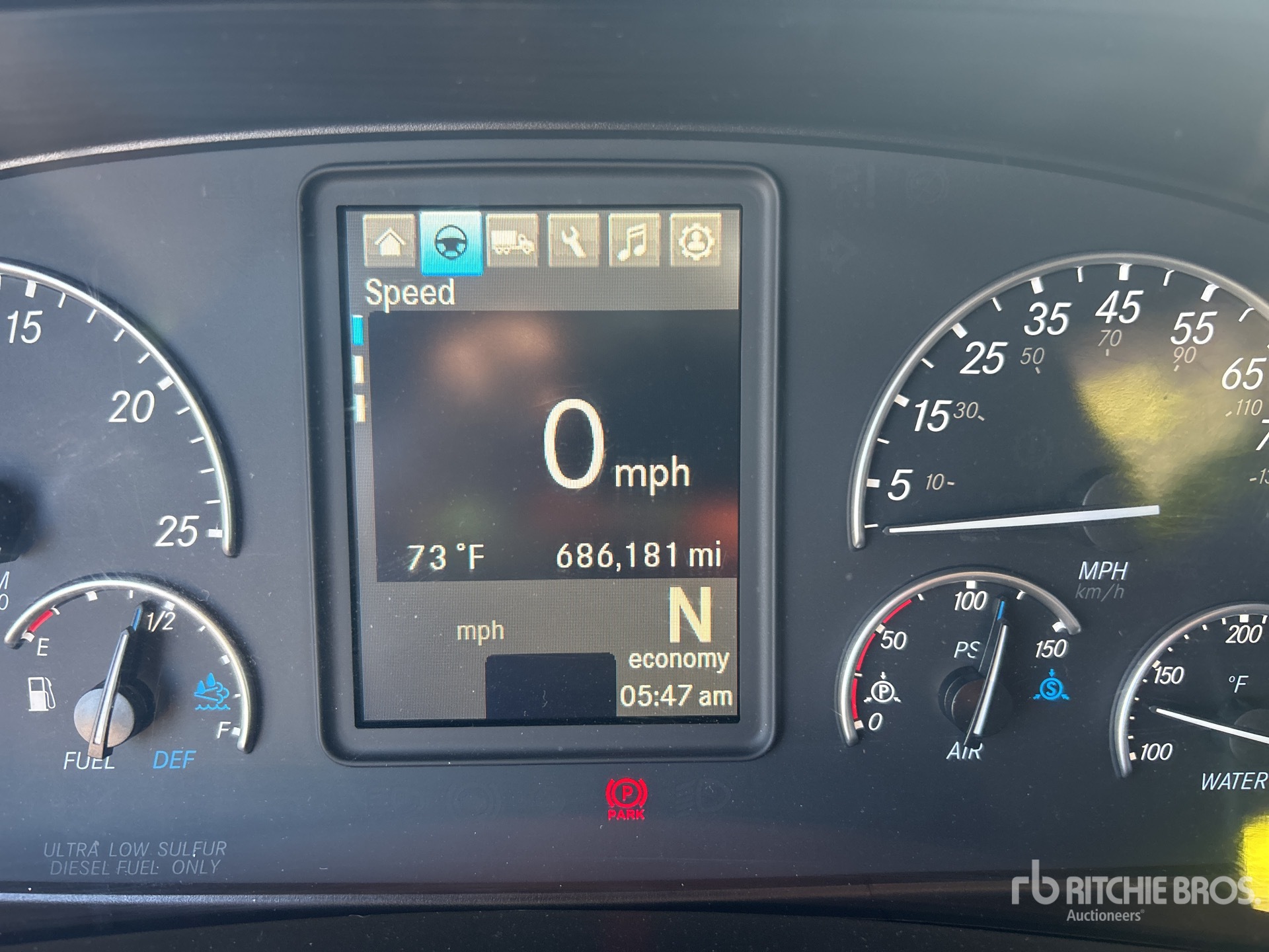 General Appearance with Hour Meter / Odometer