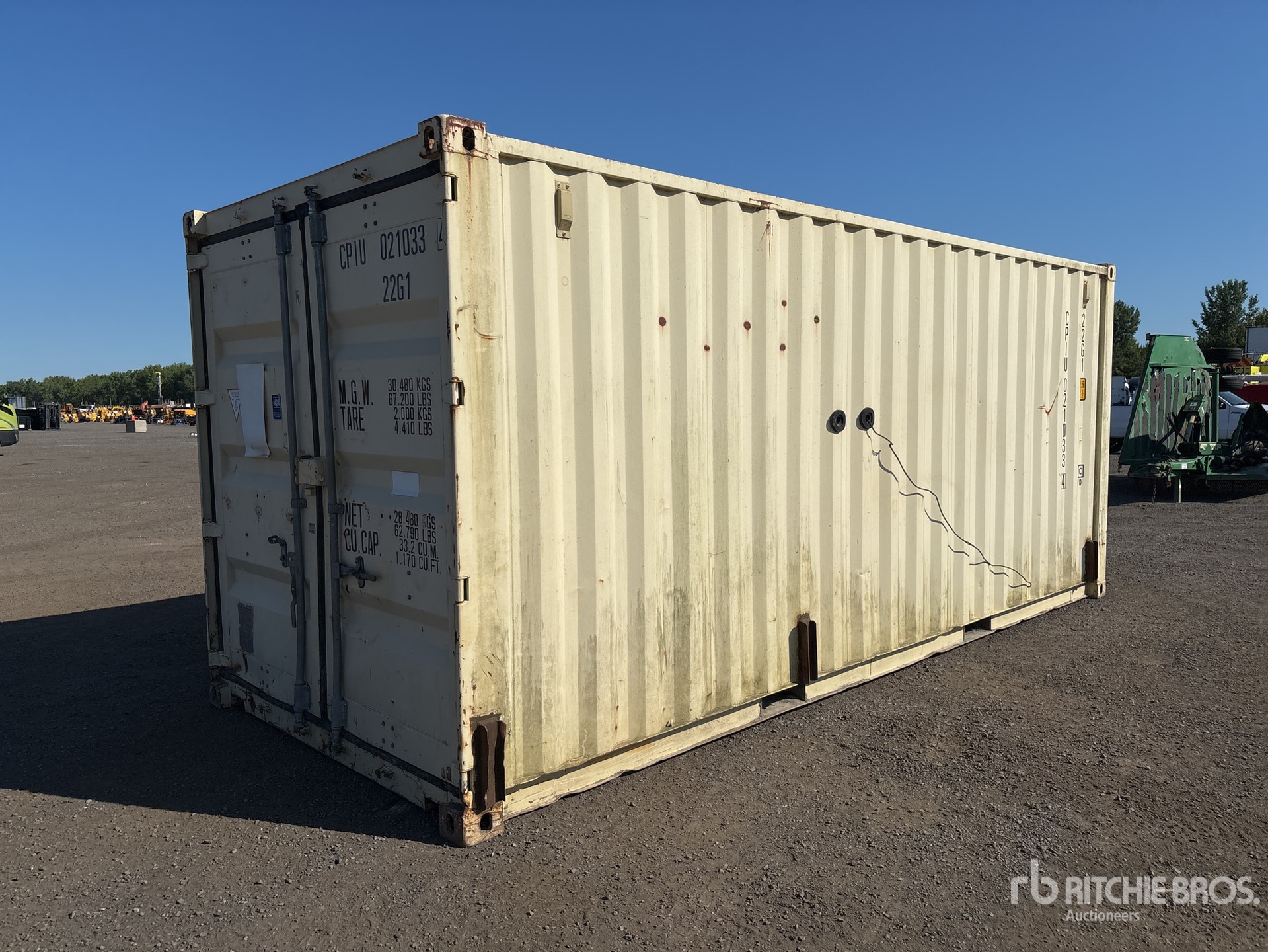 General Appearance with Picture, Left Rear Corner