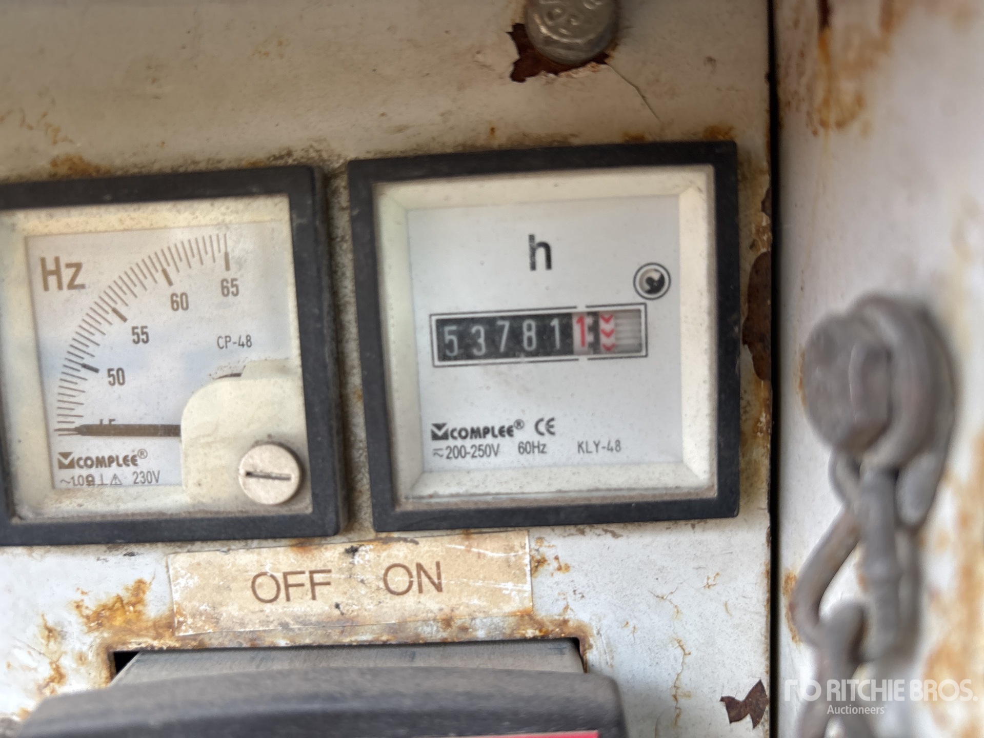 General Appearance with Hour Meter / Odometer