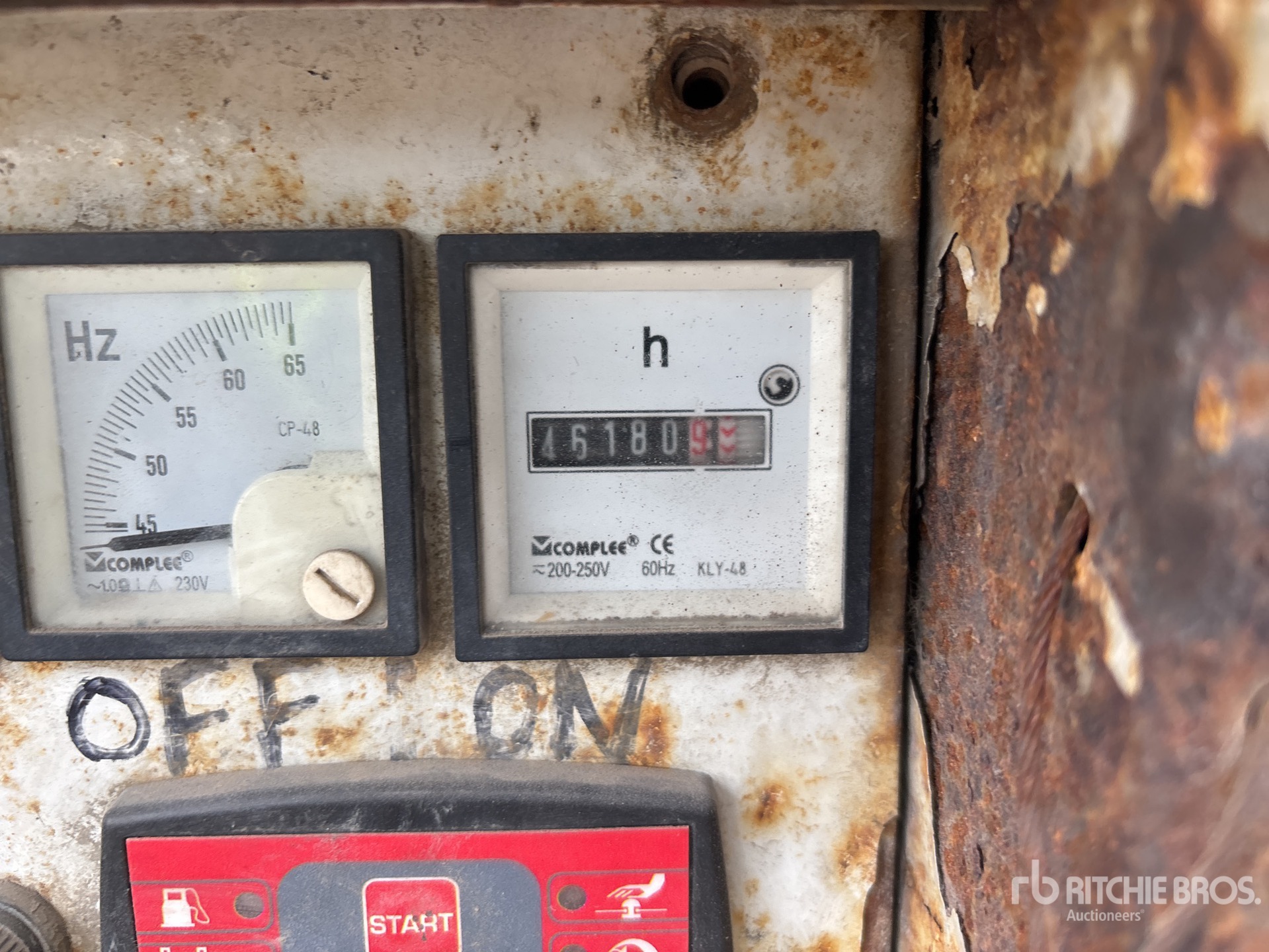 General Appearance with Hour Meter / Odometer