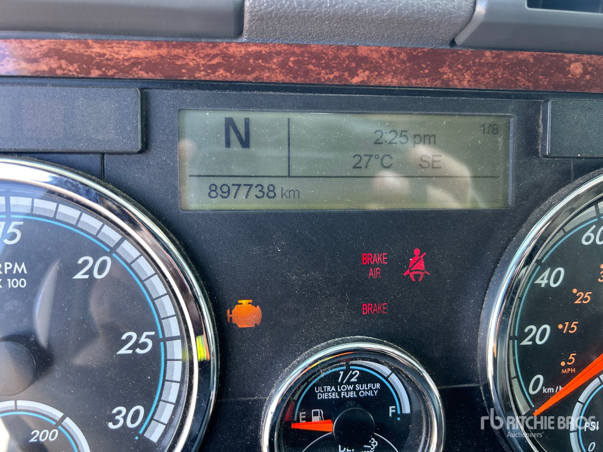 General Appearance with Hour Meter / Odometer
