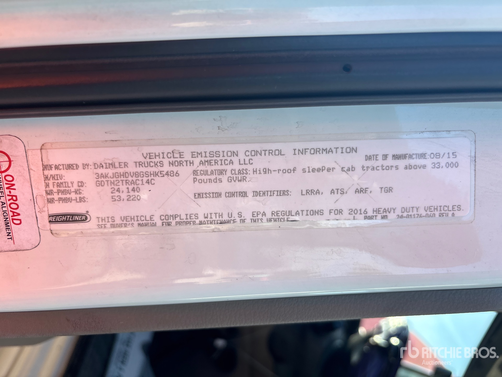 General Appearance with Numéro de série/Numéro d'identification du véhicule automobile