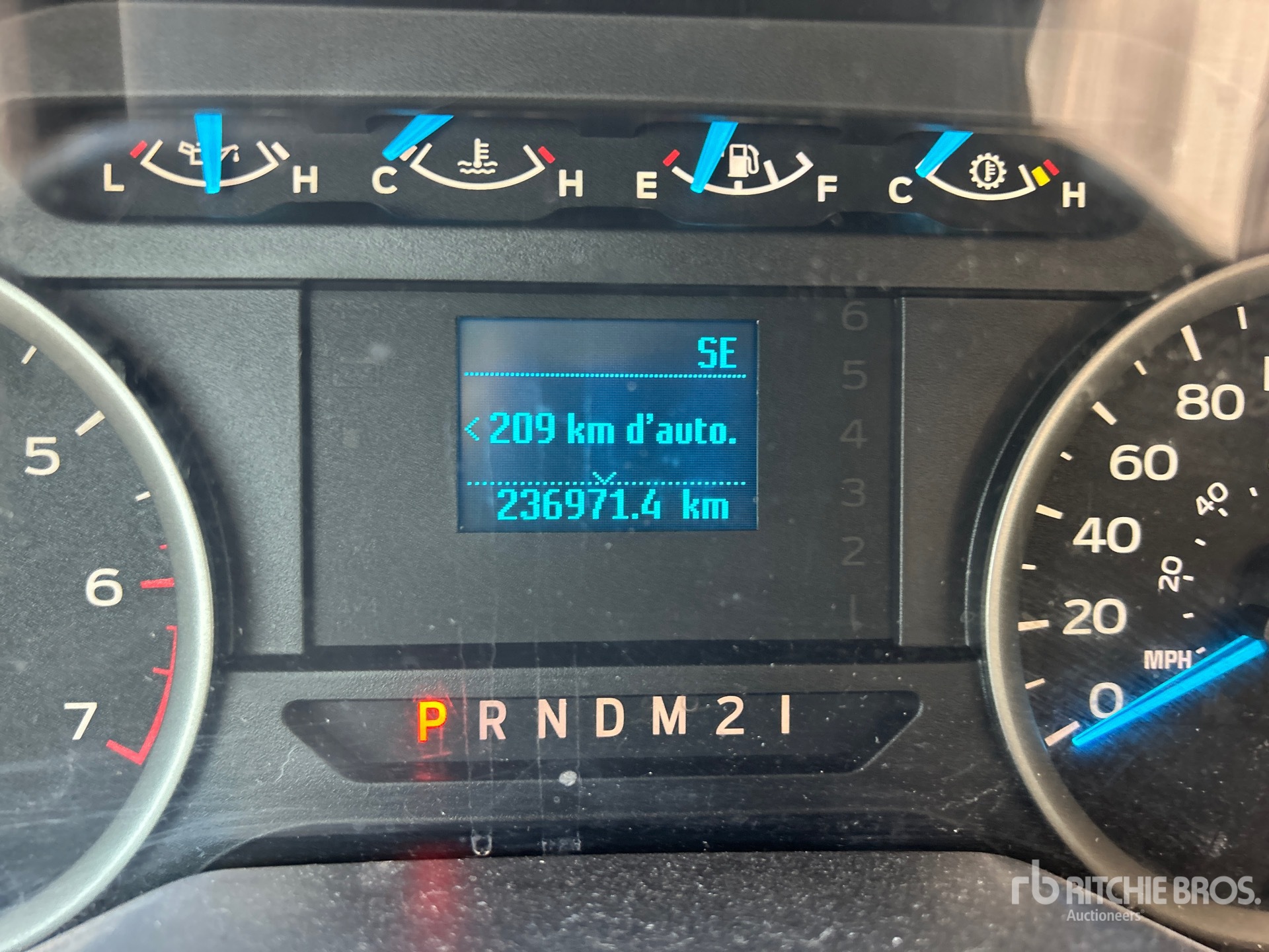 General Appearance with Hour Meter / Odometer