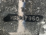 General Appearance with Second Serial Number/VIN Photo