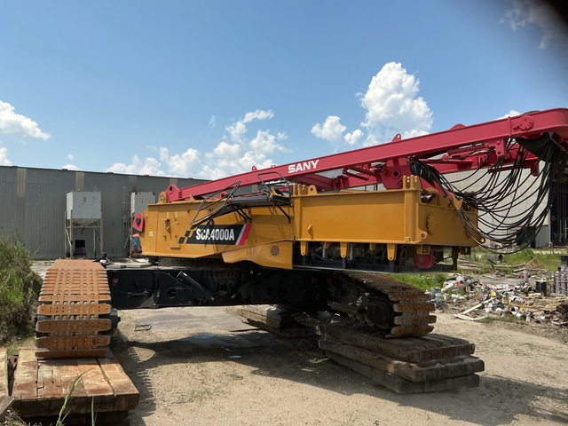 2024 Sany SCA4000A Lattice-Boom Crawler Crane (Inoperable)