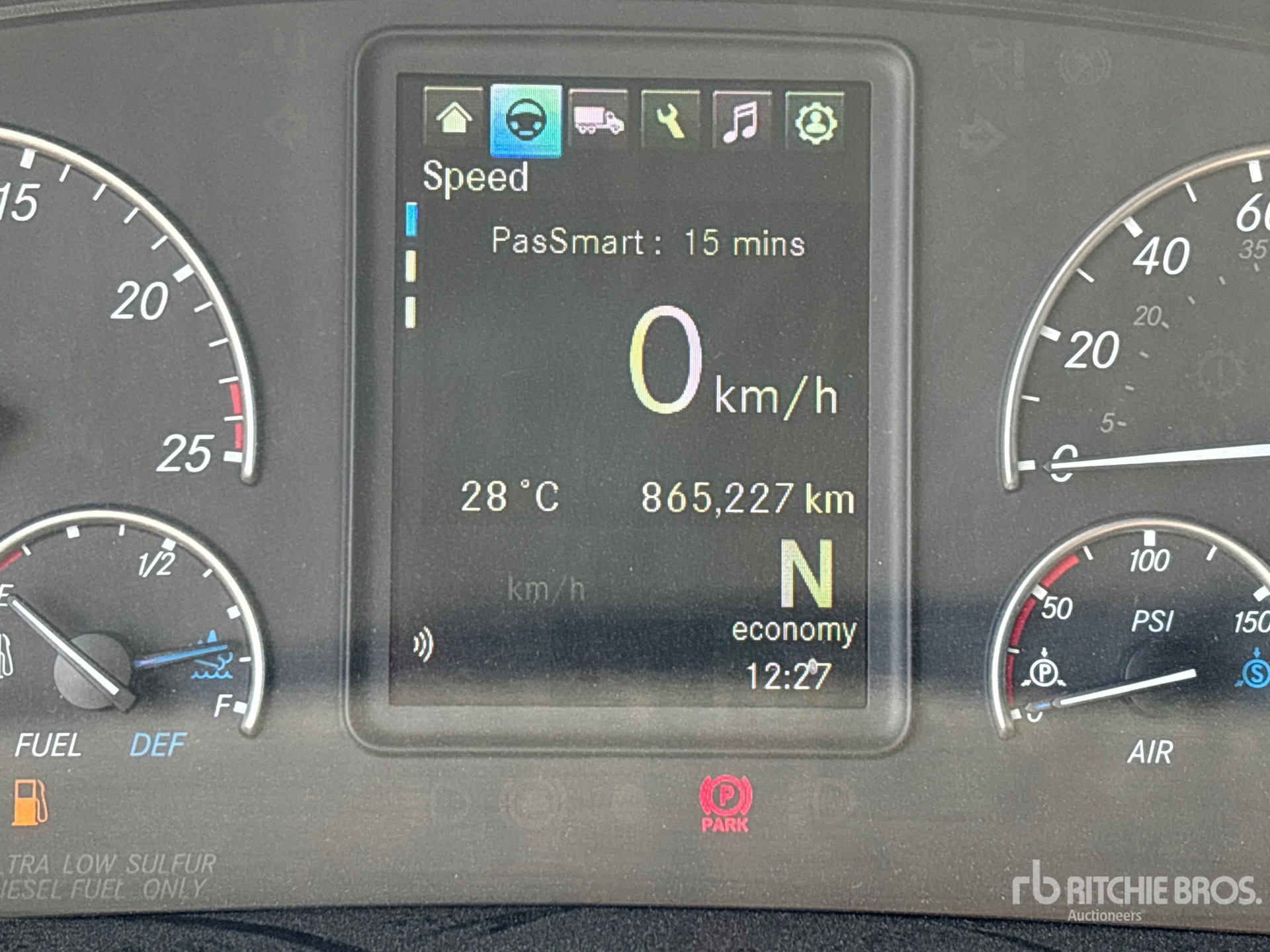 Aspect général with Compteur horaire / compteur kilométrique