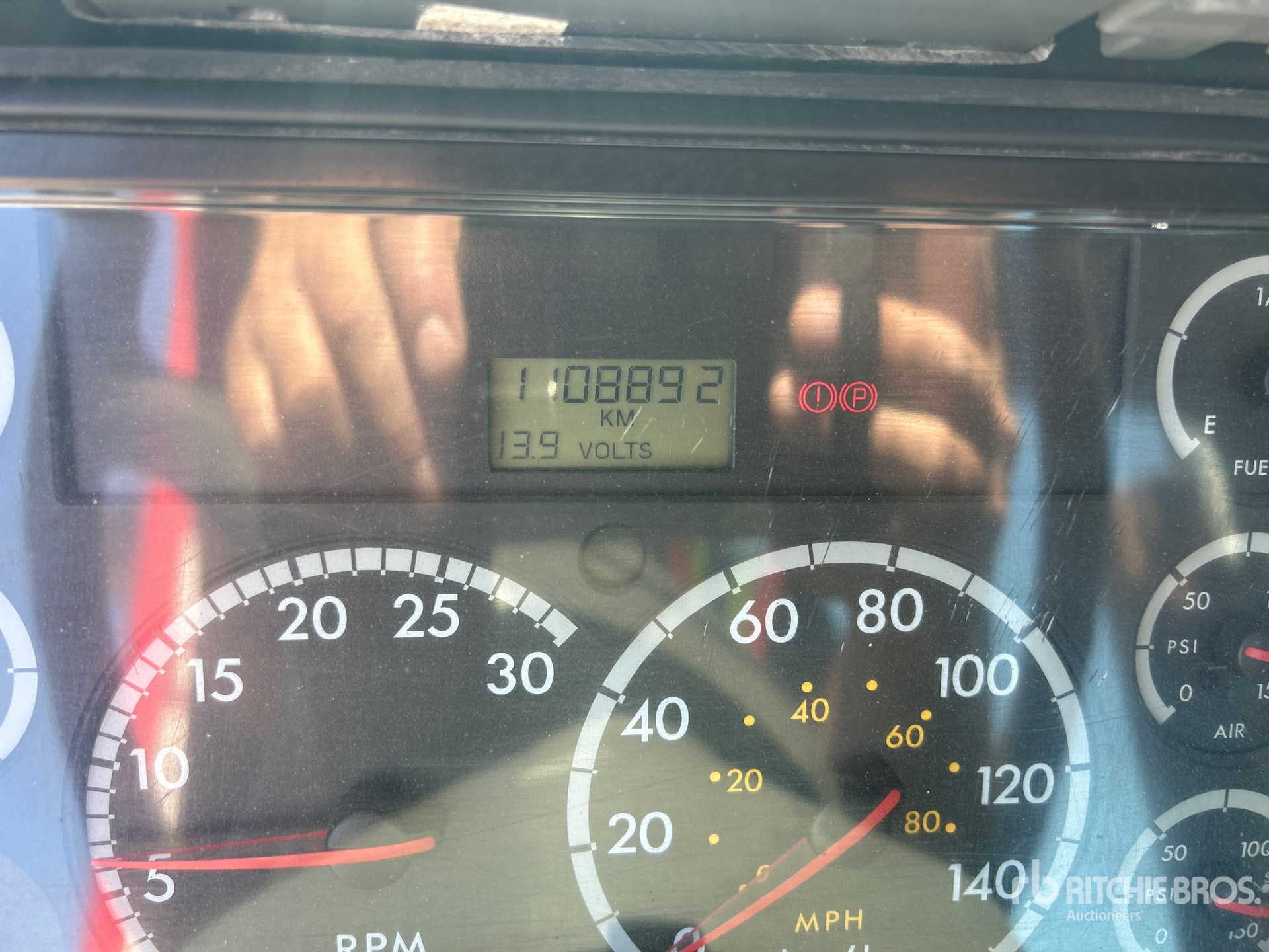 General Appearance with Hour Meter / Odometer