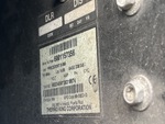 General Appearance with Refrigeration Unit Serial Number