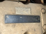 Engine with Emission Label