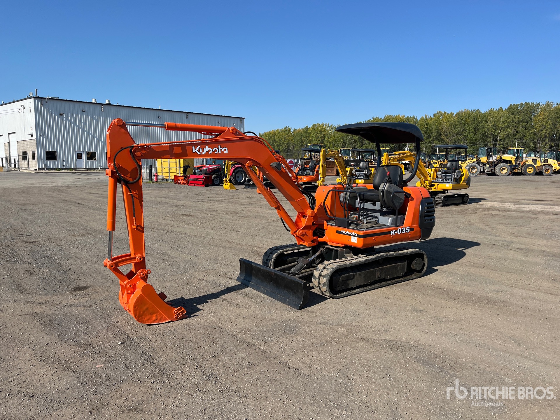 EXCAVADORA 1995 KUBOTA K035
