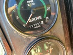 Upper Control Station with Hour Meter Reading