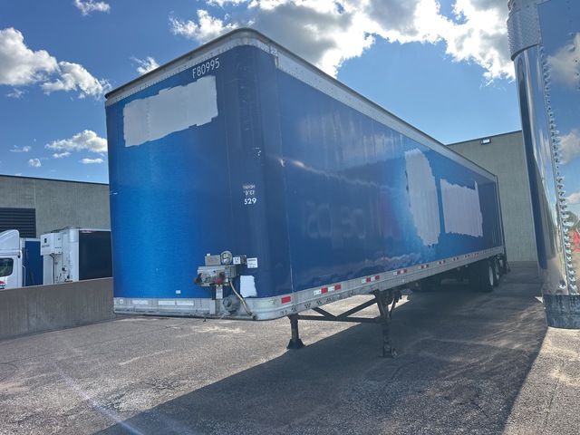 2007 Great Dane TR L48W96H13.5 53 ft T/A Van Trailer