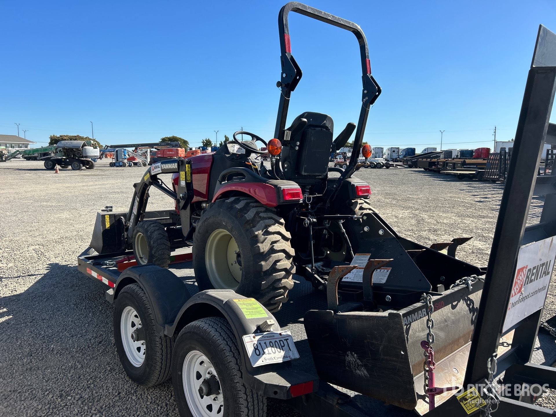 General Appearance with Picture, Left Rear Corner