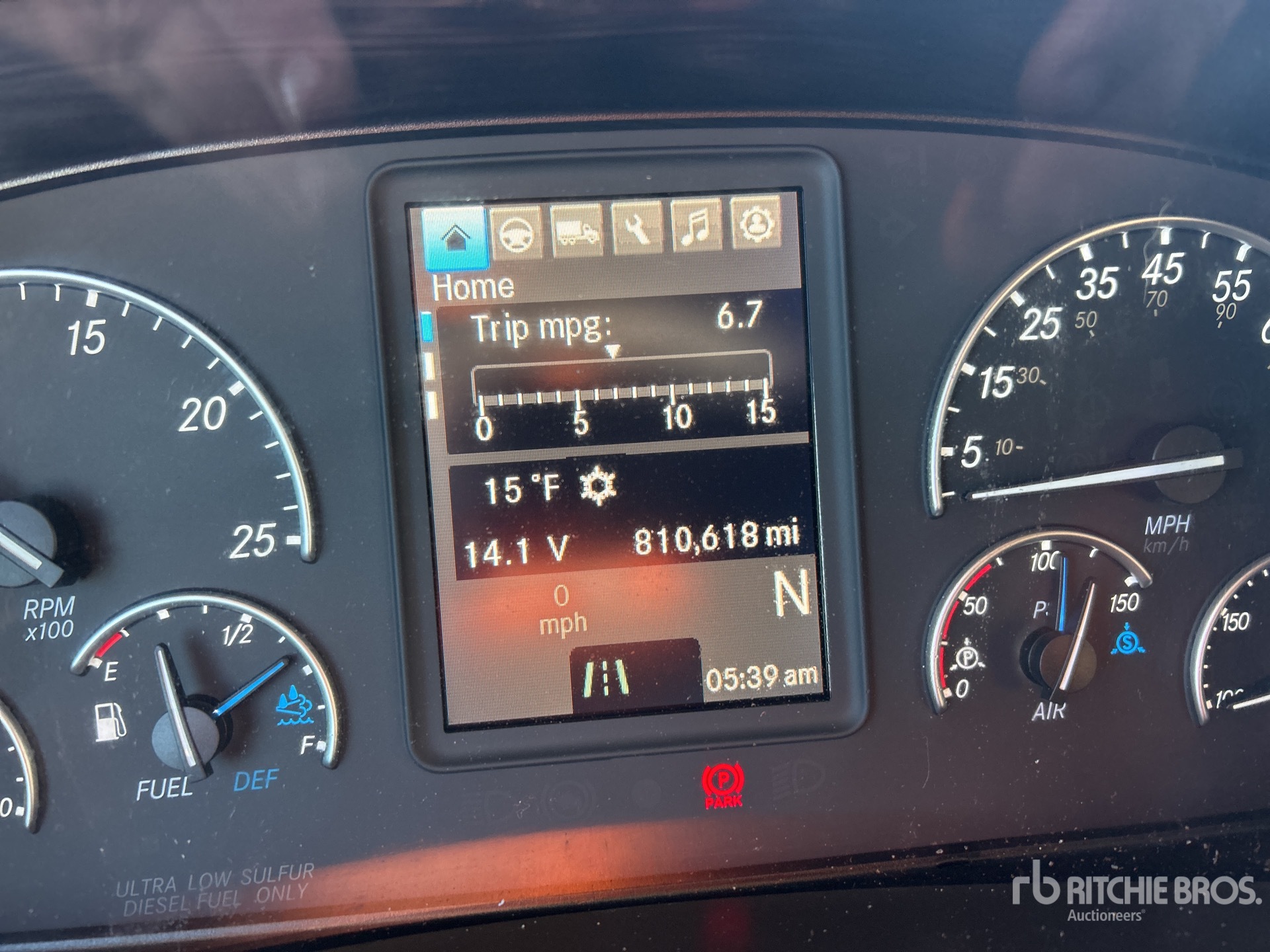 General Appearance with Hour Meter / Odometer