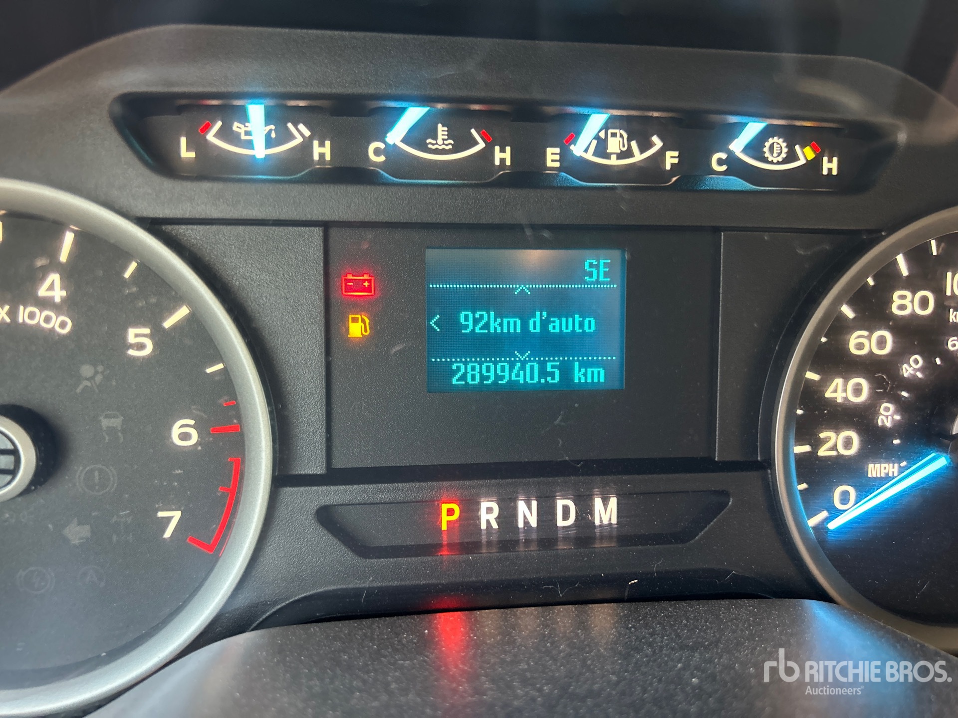 General Appearance with Hour Meter / Odometer