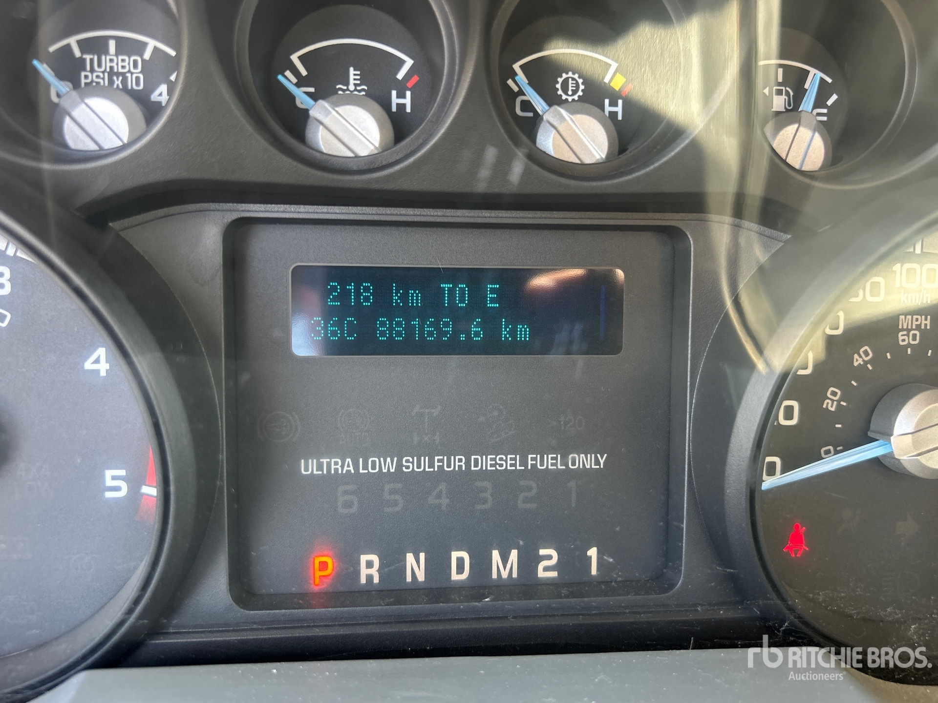 General Appearance with Hour Meter / Odometer