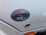 MN452966 - 2021 International LT625: Clean Idle Sticker